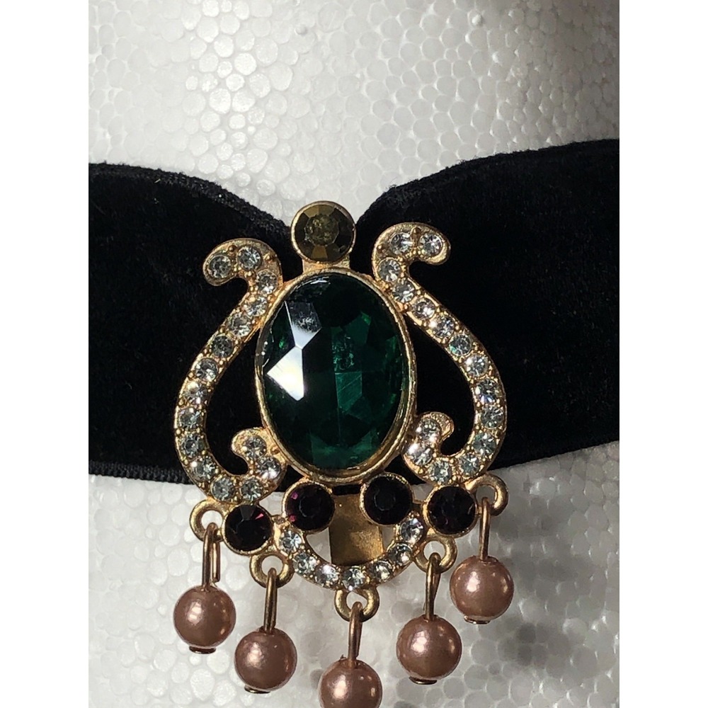 Vintage-style baroque choker necklace - Preowned - Picture 3 of 12